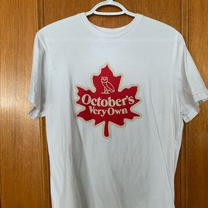 OVO mens Canadian leaf shirt size large